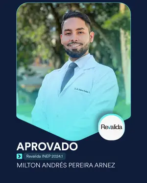 Aluno aprovado no Revalida INEP com o Estratégia MED
