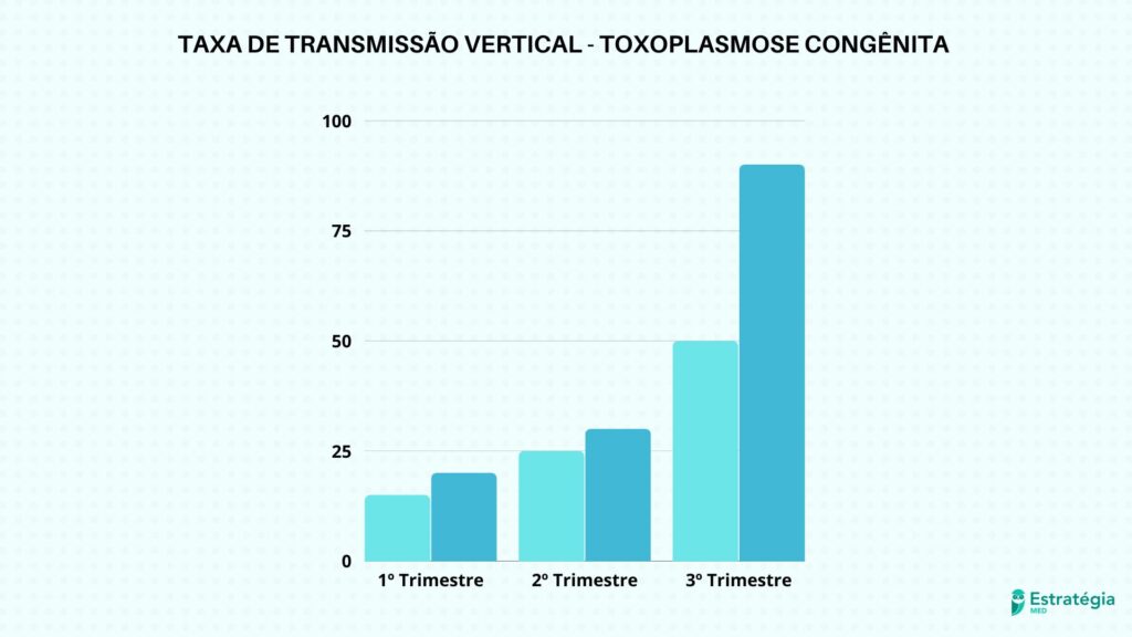 Gráfico: Taxa de Transmissão Vertical - Toxoplasmose Congênita