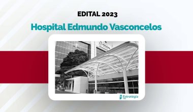 Capa Edital Hospital Edmundo Vasconcelos 2023