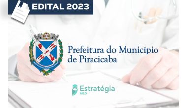 Capa Edital Prefeitura de Piracicaba 2023