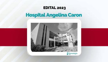 Capa Edital 2023 Hospital Angelina Caron