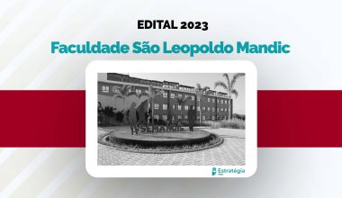 Capa Edital São Leopoldo Mandic 2023