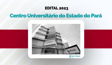 Capa Edital CESUPA 2023