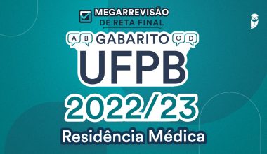 Capa UFPB Gabarito 2023