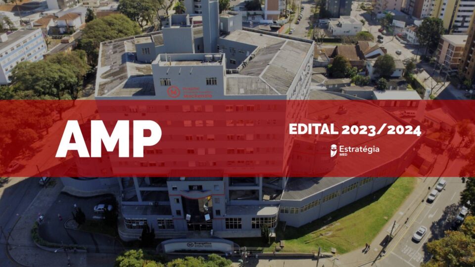 AMP 2023/2024: edital para residência médica divulgado