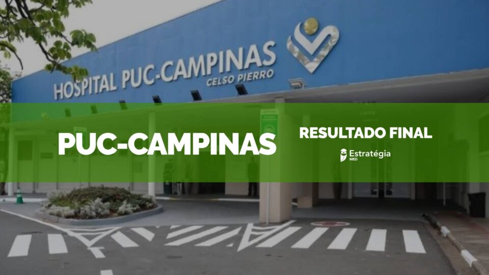 PUC-Campinas 2024: resultado final da seleção para Residência Médica está disponível