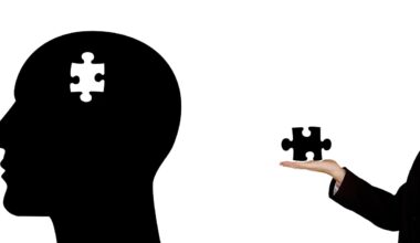 ilustração de uma cabeça como quebra-cabeça para a capa do texto sobre clomipramina