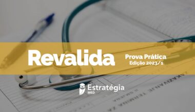 banner com faixa amarela com o texto: Revalida - Prova Prática 2023/1