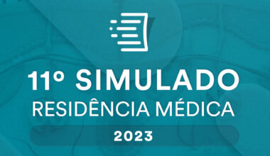 Capa da 11ª edição do Simulado Residência Médica 2023 do Estratégia MED