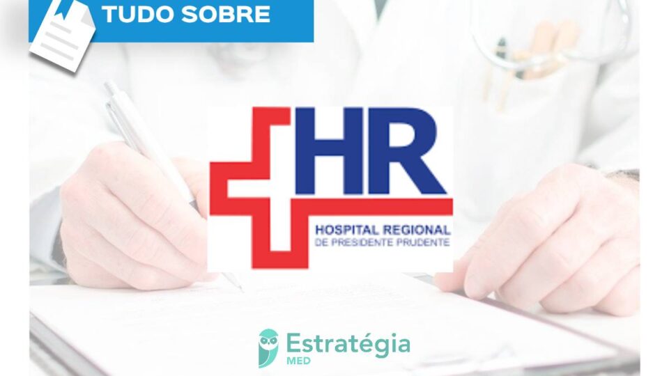 Hospital Regional de Presidente Prudente 2024: cronograma, vagas e mais!
