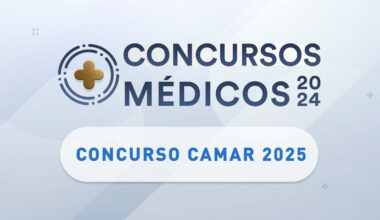 Capa Concurso Público CAMAR 2025