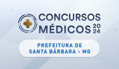 Capa Concurso Público Santa Bárbara MG
